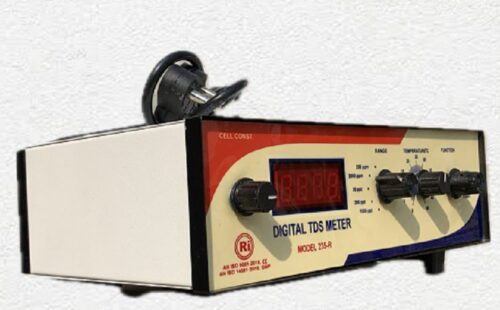 TDS meter table top SideView