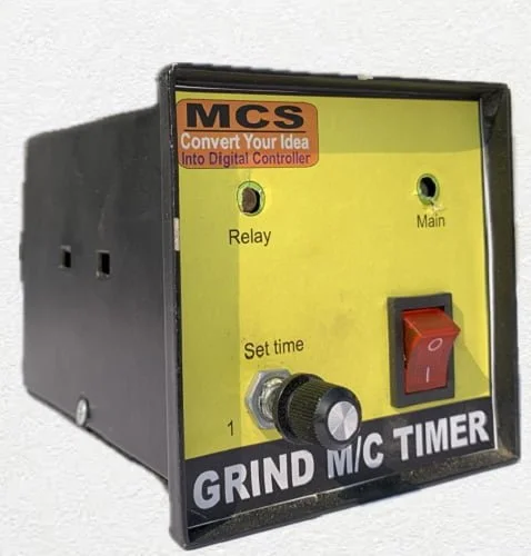 Grind machine timer SideView