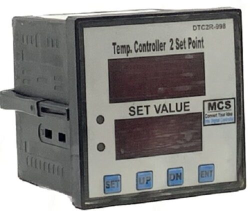 Temperature controller 2 set point SideView