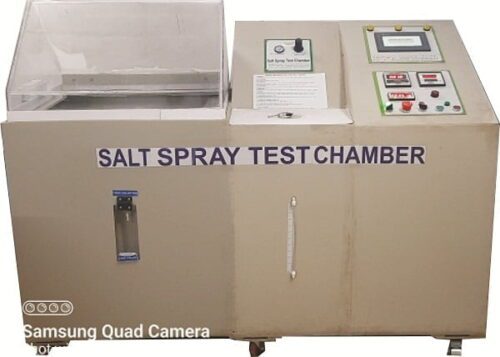 Salt Spray Chamber Graphical Touch Screen
