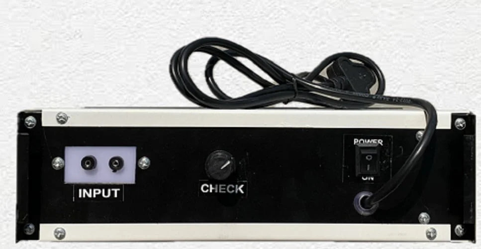 Table top ph meter Back