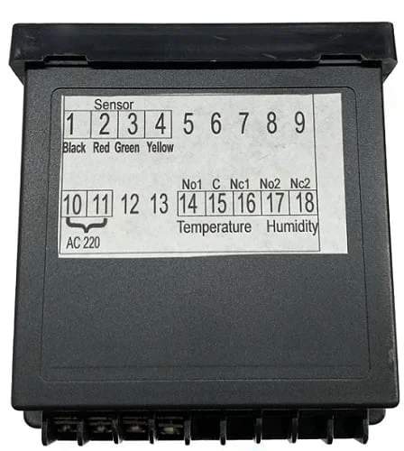 Humidity Temp. Meter Sticker