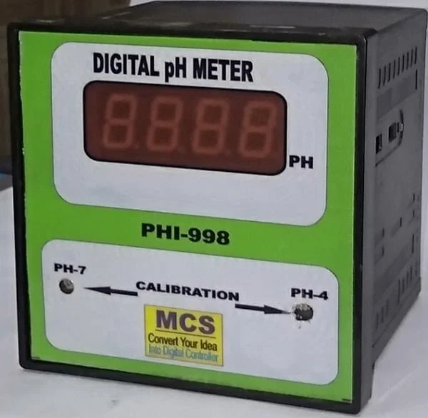 0–10 VDC Digital pH Meter front panel