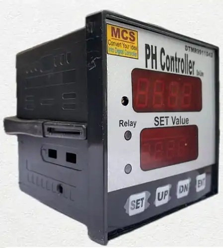 pH Controller front panel