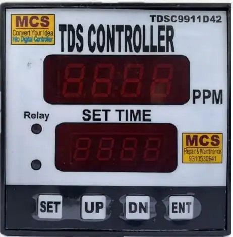 TDS Controller 2 Set Point