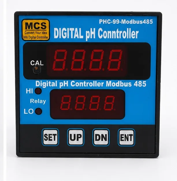 pH Controller front panel