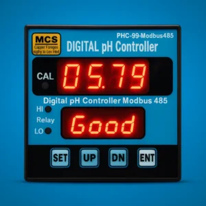 RS 485 Modbus RTU ph Controller 1 RS 485 Modbus RTU ph Controller | Digital pH controller Modbus 485 by Machine Control Systems and UMA Industries Faridabad – phmeters.in